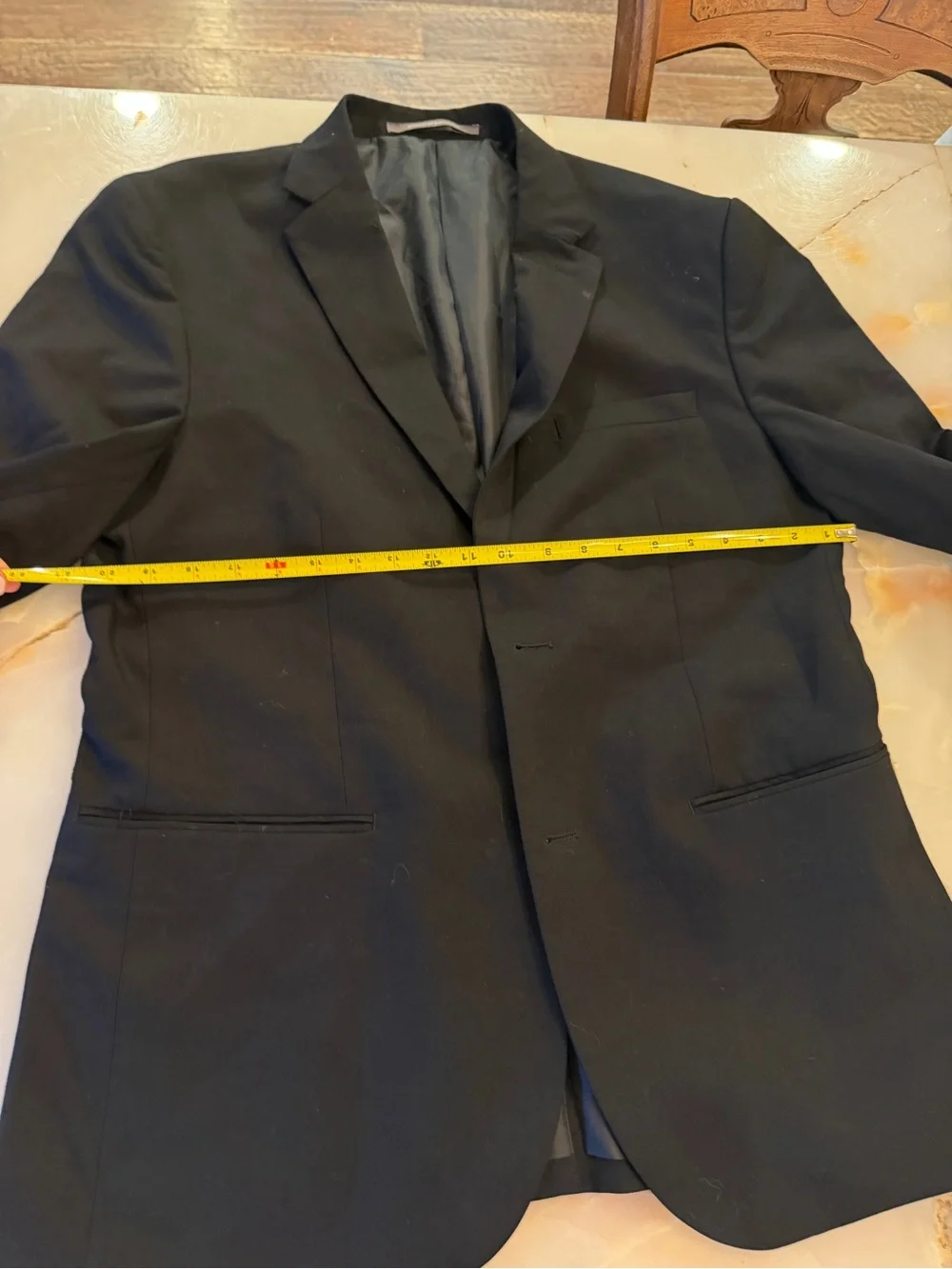 H&M Black Men's Two-Button Blazer